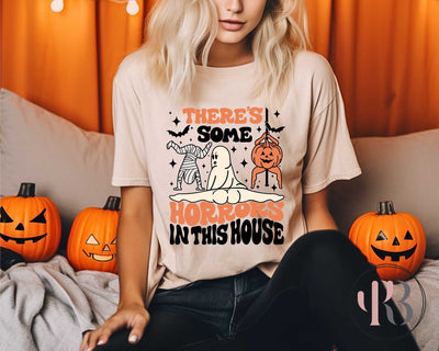 There's Some Horrors In This House Funny Tee Krazybling