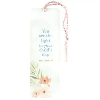 You Are The Light In Your Child's Day Bookmark Tassel Krazy Bling