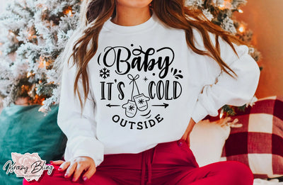 Baby It's Cold Outside Sweater Krazybling