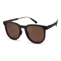 Black & Brown Square Foldable Sunglasses Krazy Bling