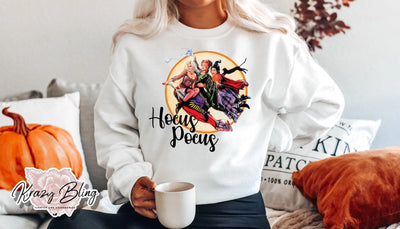 Flying Witches Hocus Pocus Sweater Krazybling