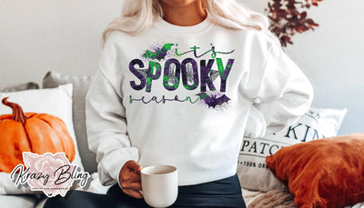 It's Spooky Season Splatter Sweater Krazybling