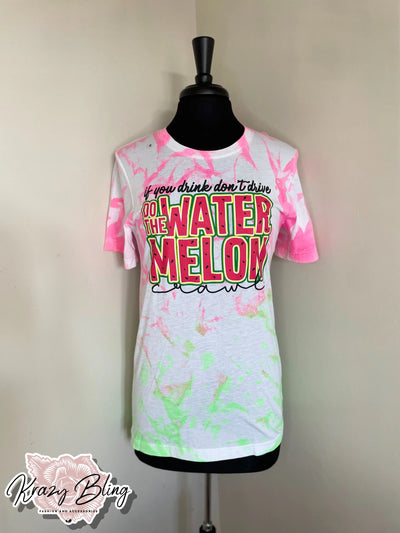RTS Painted Watermelon Crawl Tee Krazybling