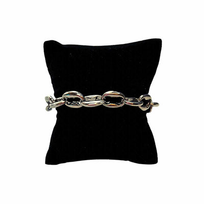 Silver Link Chain Bracelet Krazy Bling