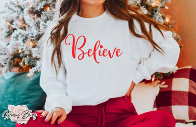 Simple Believe Sweater Krazybling