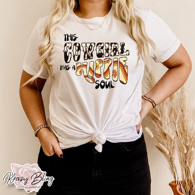 This Cowgirl Has A Hippie Soul Tee Krazybling