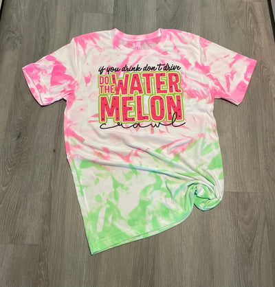 Watermelon Crawl Neon Specialty Tee Krazybling