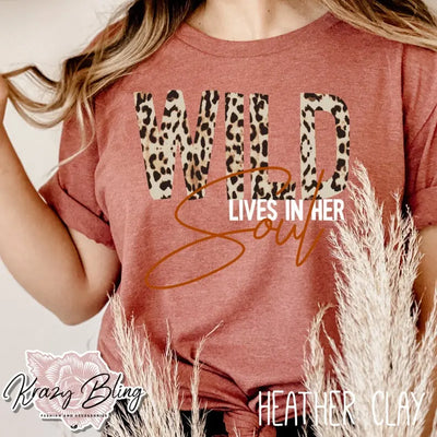 Wild Lives In Her Soul Tee Krazybling
